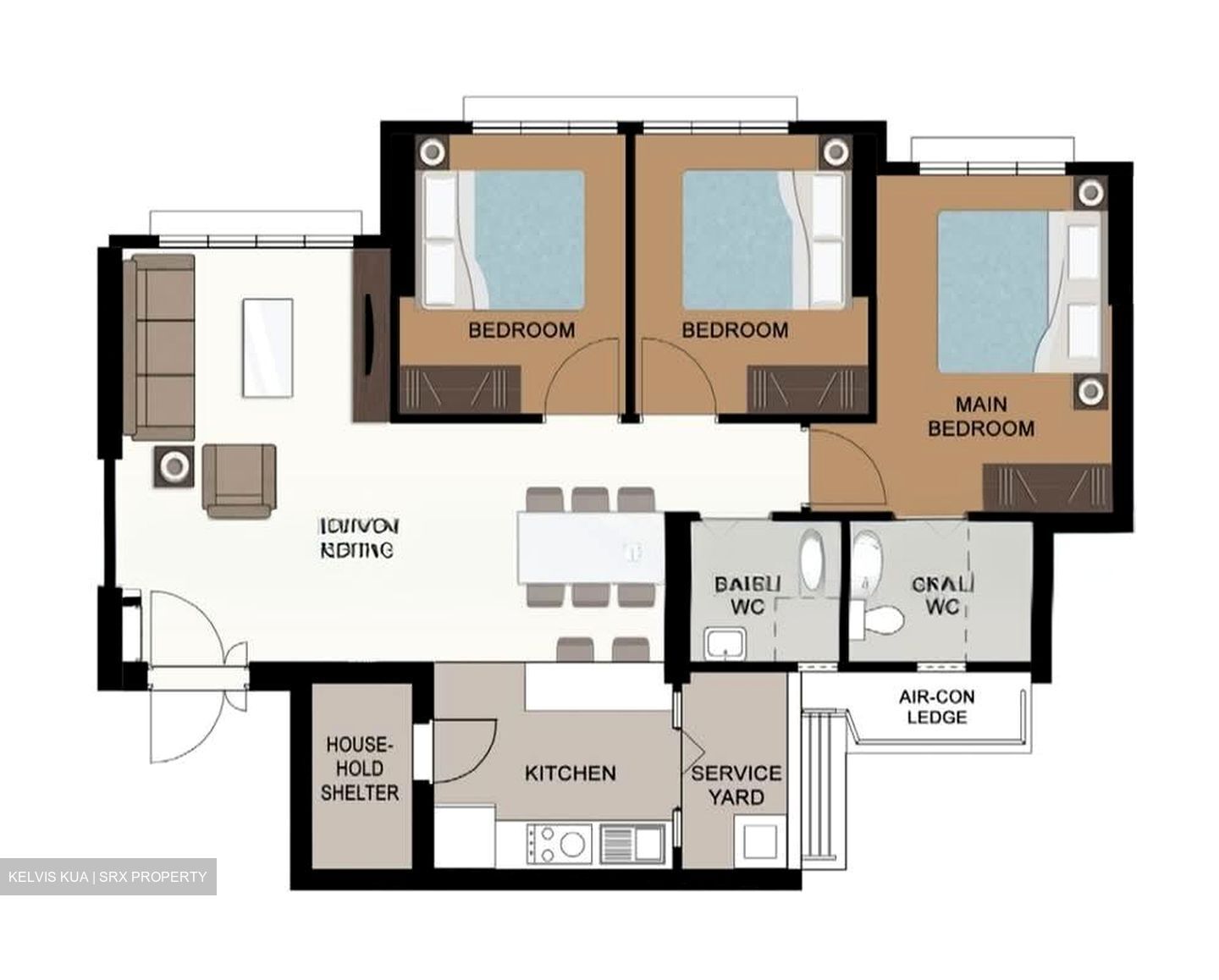 Blk 126B Eastdelta @ Canberra (Sembawang), HDB 4 Rooms #559957421